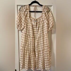 (NWT) En Saison Gingham Dress